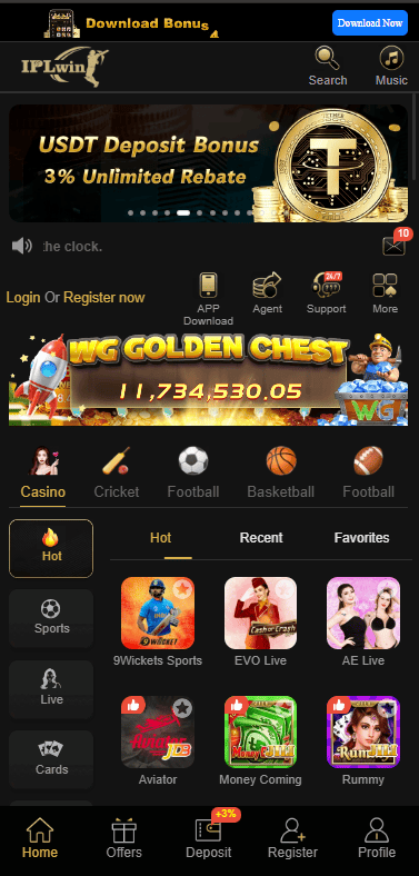 Iplwin Casino Download Mobiele App